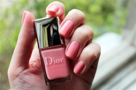 dior pink boa nail polish|Dior vernis pink nails.